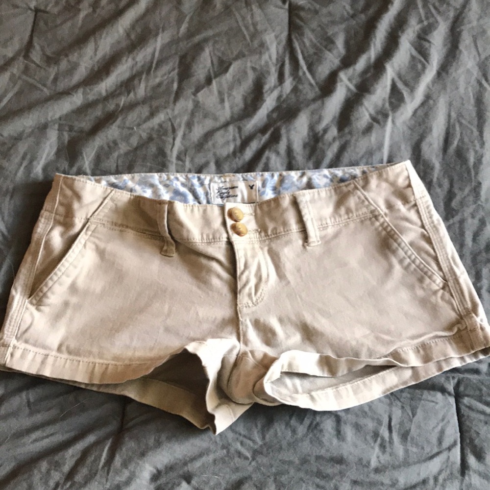 American Eagle Khaki Shorts
